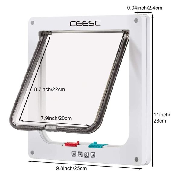 CEESC MAGNETIC PET DOOR FOR CATS & DOGS - Picture 2 of 6